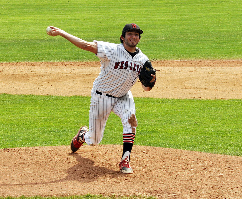 Sam Elias '15 was named NESCAC Pitcher of the Year.