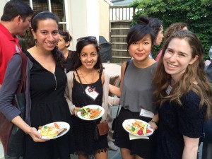 Students at a sendoff in Washington, D.C. in July 2014.