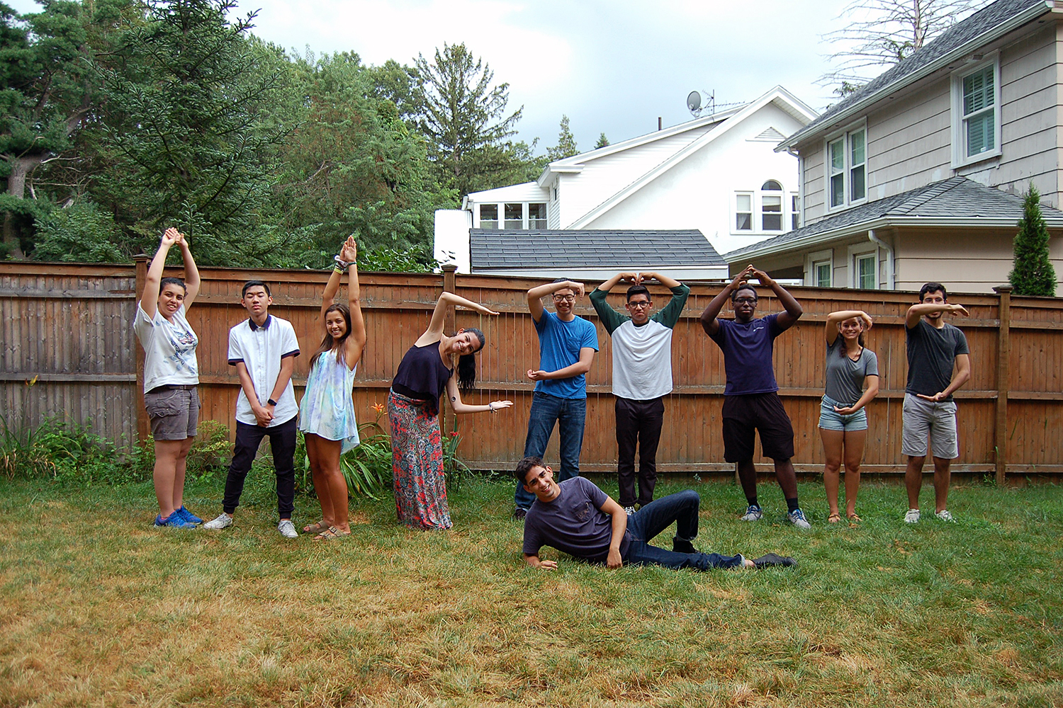 Ten WesMaSS scholars participated in a weeklong program on campus this summer. 