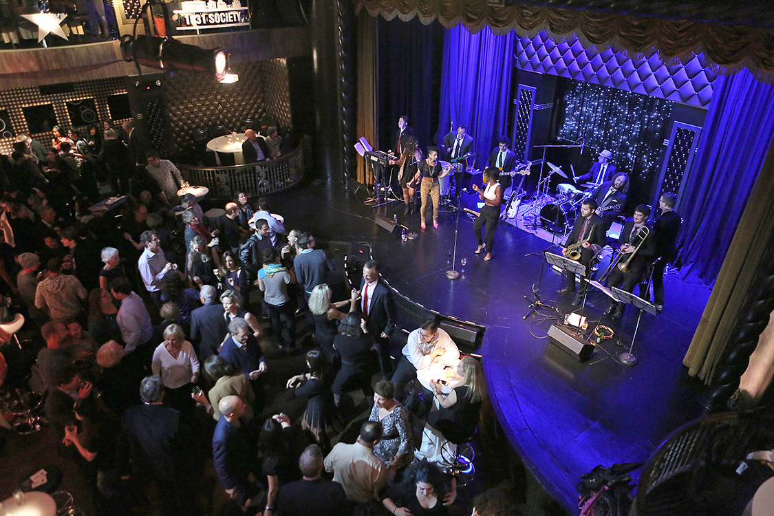 On Oct. 2, Lin-Manuel Miranda '02 and Thomas Kail '99 hosted a special Wesleyan night, with a performance of their acclaimed "Hamilton" on Broadway. After the performance, attendees, leadership donors and volunteers moved to the 1831 Society Reception at the Edison Ballroom. (Photos by Robert Adam Mayer)