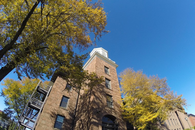 Wesleyan's fall campus, October 23, 2015.