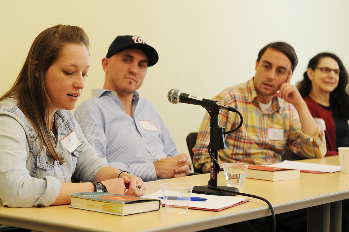 Words After War Writing Symposium at Wesleyan University, Oct. 10, 2015. (Photo by Will Barr '18)