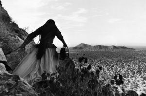 Soiree attendees voted to include Graciela Iturbide's silver gelatin print in the Davison Art Center's permanent collection. 