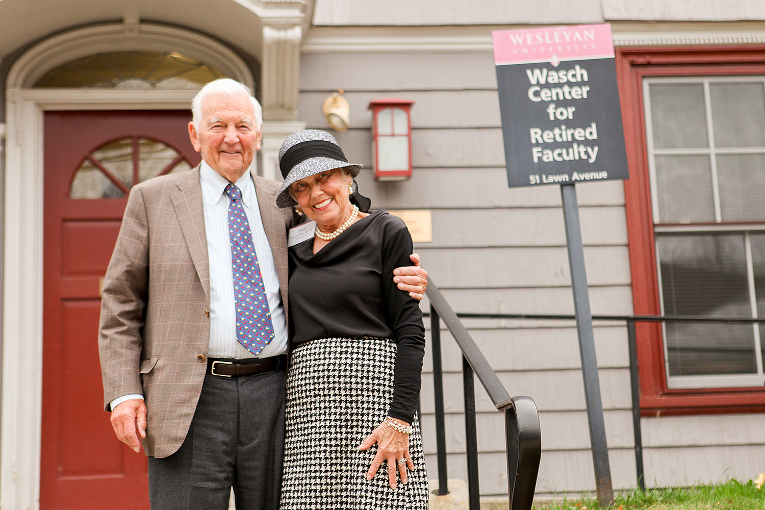 The Susan B. and William K. Wasch Center for Retired Faculty hosted a reception during Homecoming/Family Weekend on Nov. 7 to celebrate its 10th anniversary. (Photo by Nikki Alekson/Iris Photography)