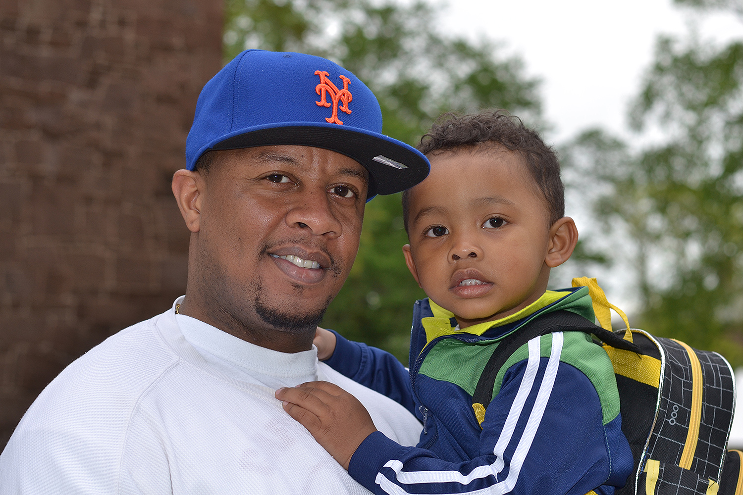 Chavez Sears '00 (Middletown, Conn.) and his son, Telvin
