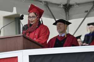 Wesleyan celebrated the graduates of the Class of 2016 at its 184th Commencement Ceremony on May 22. (Photo by John Van Vlack)