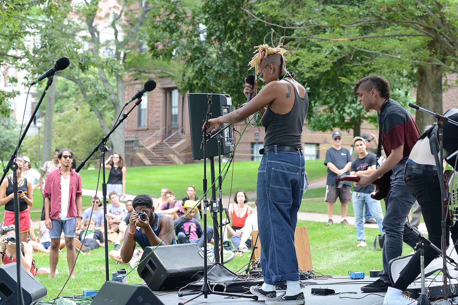 The MASH at Wesleyan University, Sept. 9. (Photo by Will Barr '18)