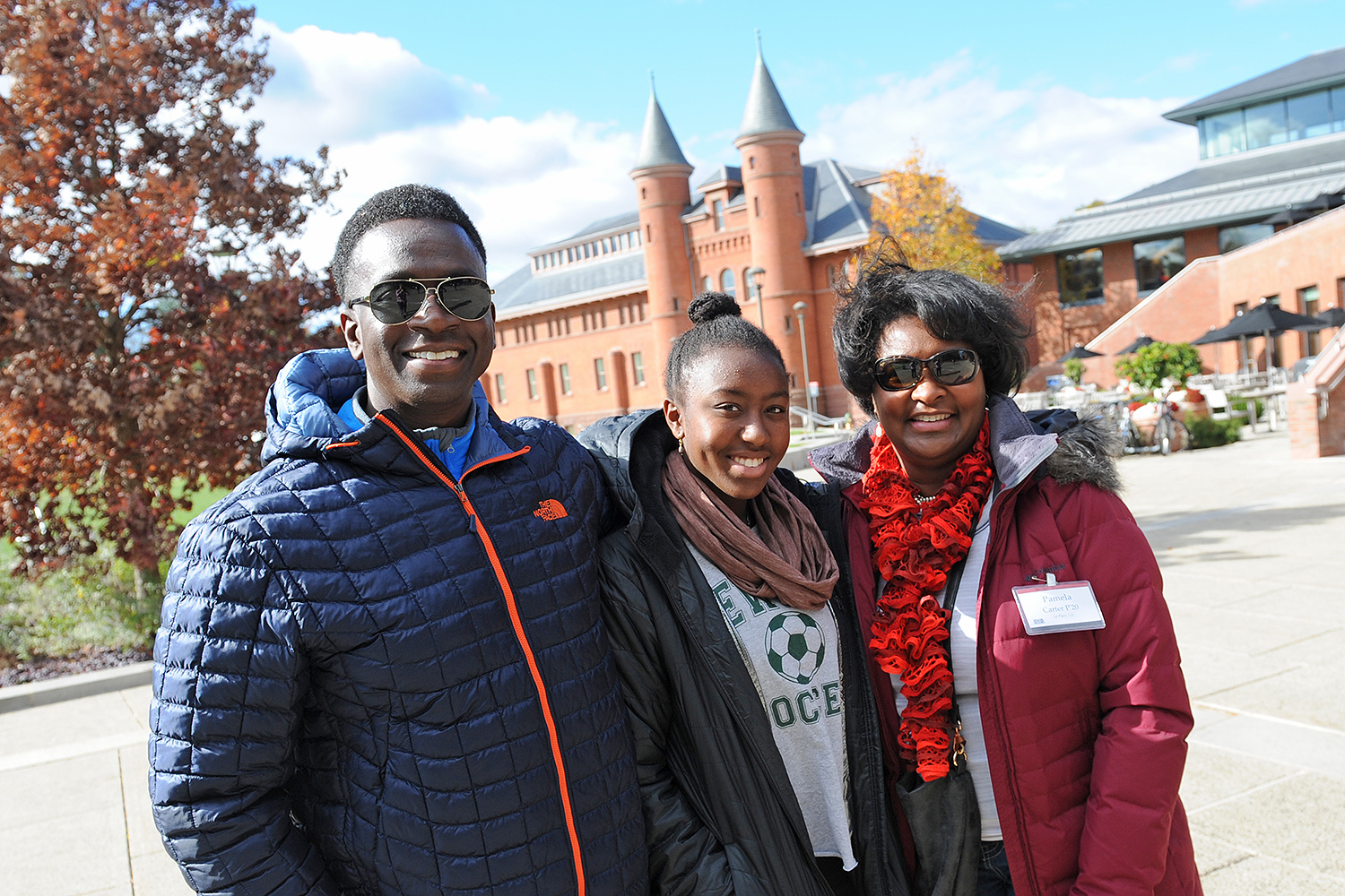 Family Weekend at Wesleyan, Oct. 28, 2016. (Photo by Olivia Drake)