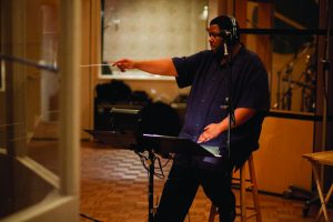 Drummer and composer Tyshawn Sorey MA’11 is the subject of an article in JazzTimes by David Adler. Sorey will return to Wesleyan as an assistant professor of music in the fall semester of 2017. (Photo by John Rogers.)
