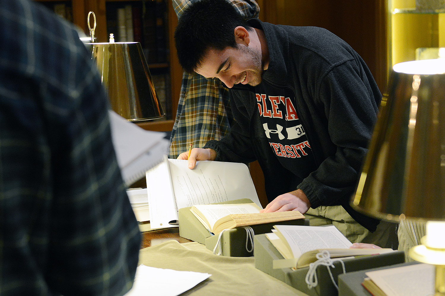  "Students found value in utilizing and learning from these primary sources," Cho said. (Photos by Olivia Drake)