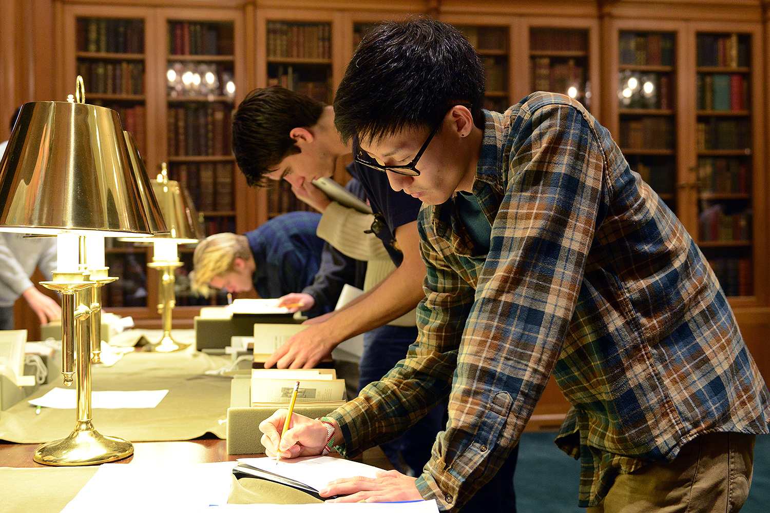 On Nov. 10, the Social and Political Changes in Korea class met at Wesleyan's Special Collections & Archives to examine archival materials on missionaries to Korea (and East Asia).