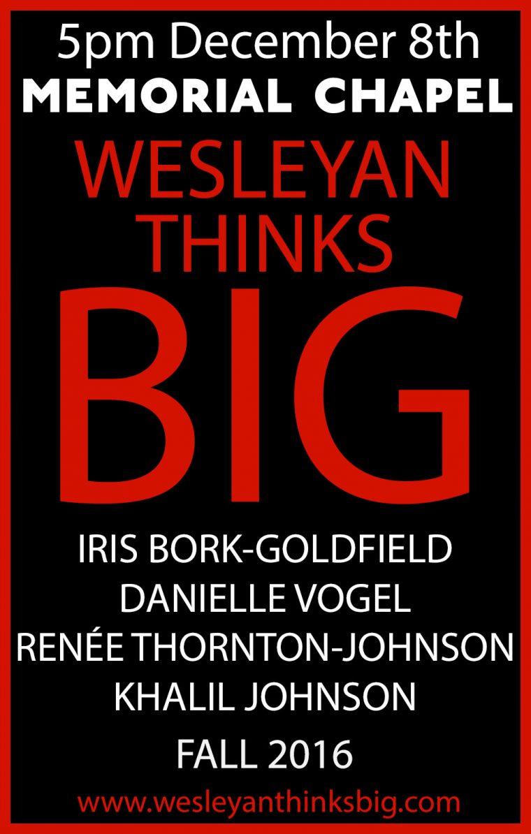 Wesleyan Thinks Big