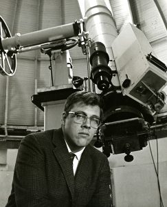 Arthur Upgren in 1968. (Photo courtesy of Special Collections & Archives) 