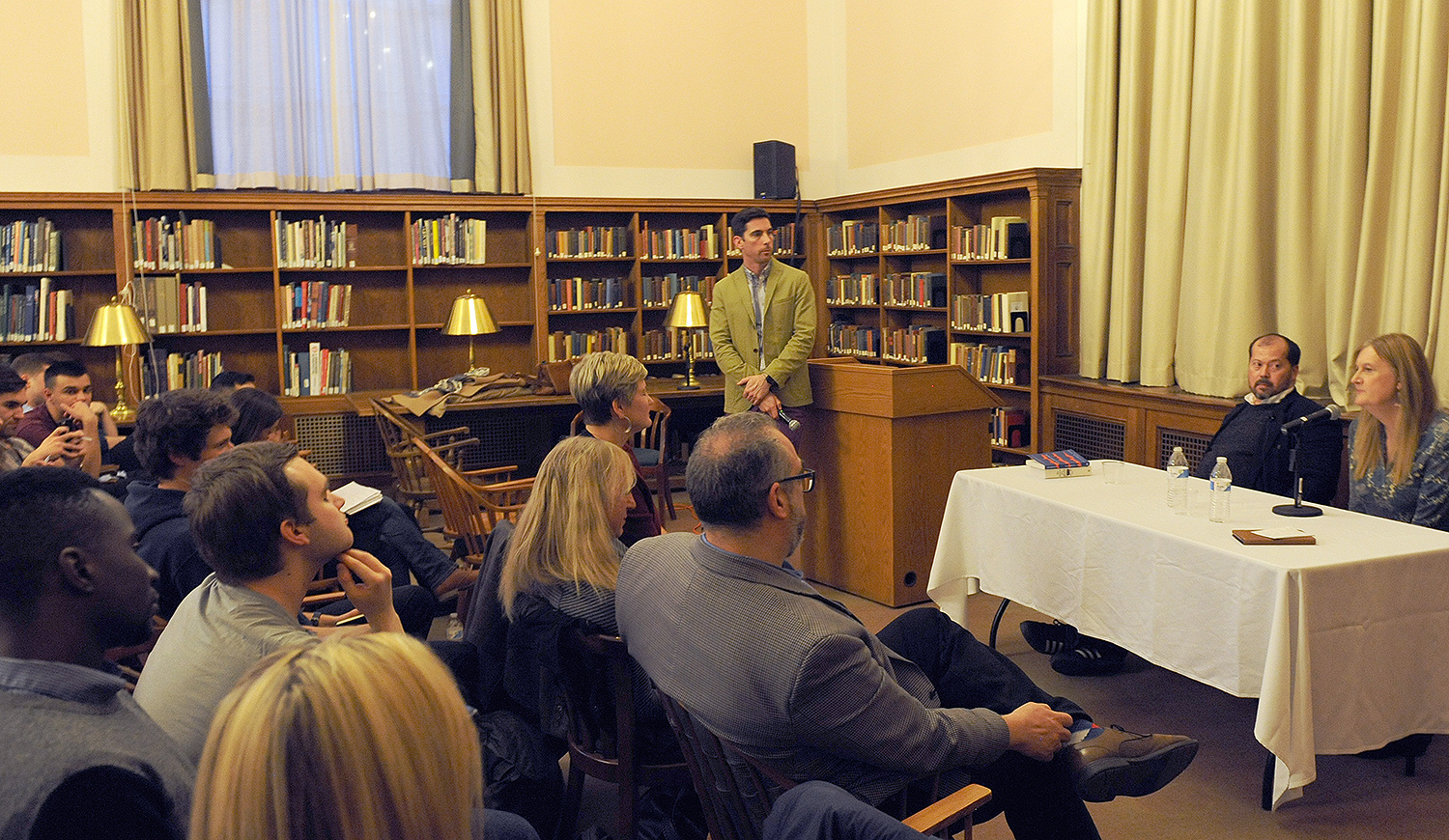 On March 3, the Friends of the Wesleyan Library hosted a talk titled “Queer Past, Queer Future" in the Smith Reading Room.