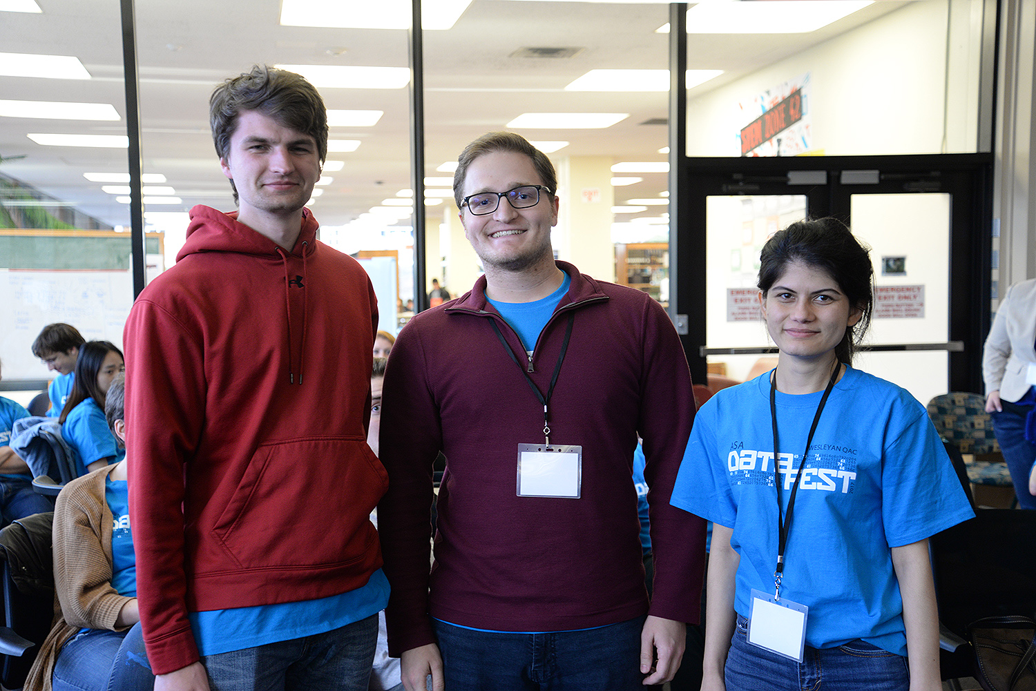 Coup D’ata, a team from Trinity College, took honorable mention with "Best Pattern Detection." Students included Subekshya Bidari, Kalyan Parajuli, Tristan Peirce and Dylan Spagnuolo.