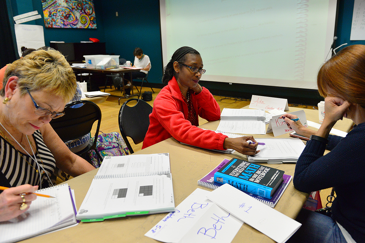 Intel Math is an intensive, 80-hour, content-based course that helps local teachers deepen their own understanding of K-8 math content and connections between concepts. 