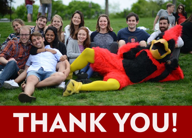 Cardinal-with-Students-Thank-You