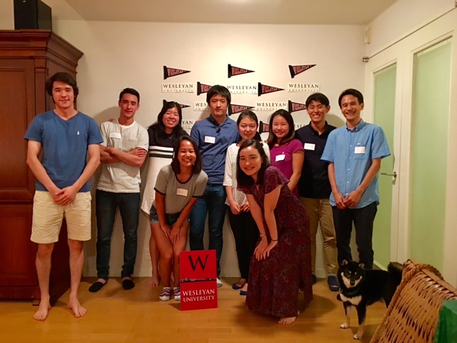 The Tokyo sendoff was hosted by Chiharu and Roberto Lorenzoni P’19, P’20.