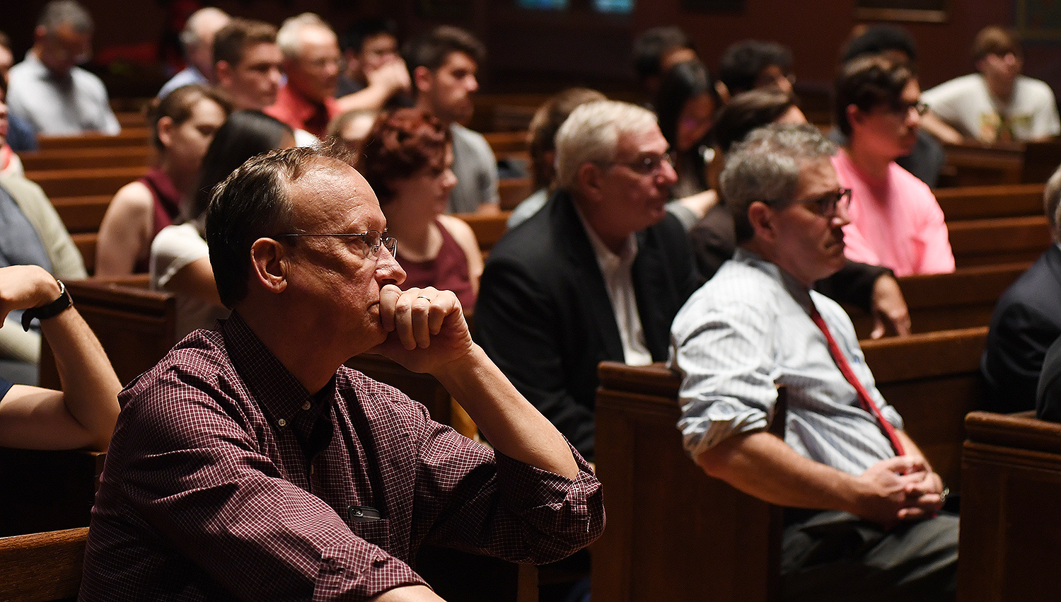Wesleyan faculty, staff, students and members of the broader community attended the lecture. 