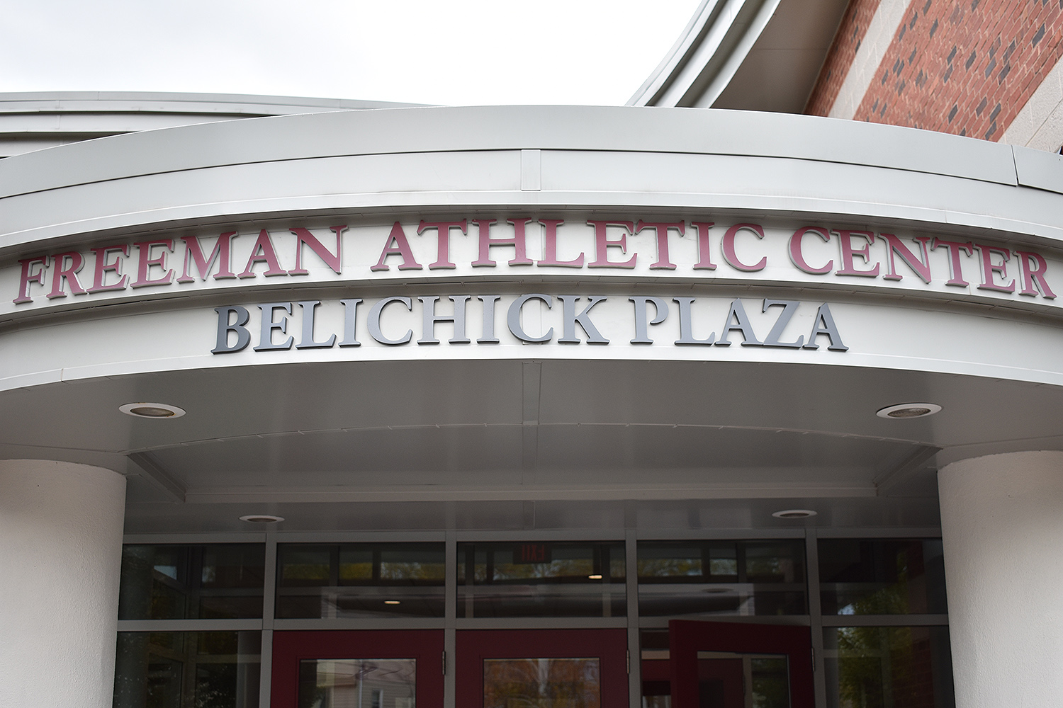 The Belichick Plaza, which houses Wesleyan's Athletics Hall of Fame, is located at the Warren Street entrance of the Freeman Athletic Center. Belichick himself was named to the Athletics Hall of Fame in 2008. 