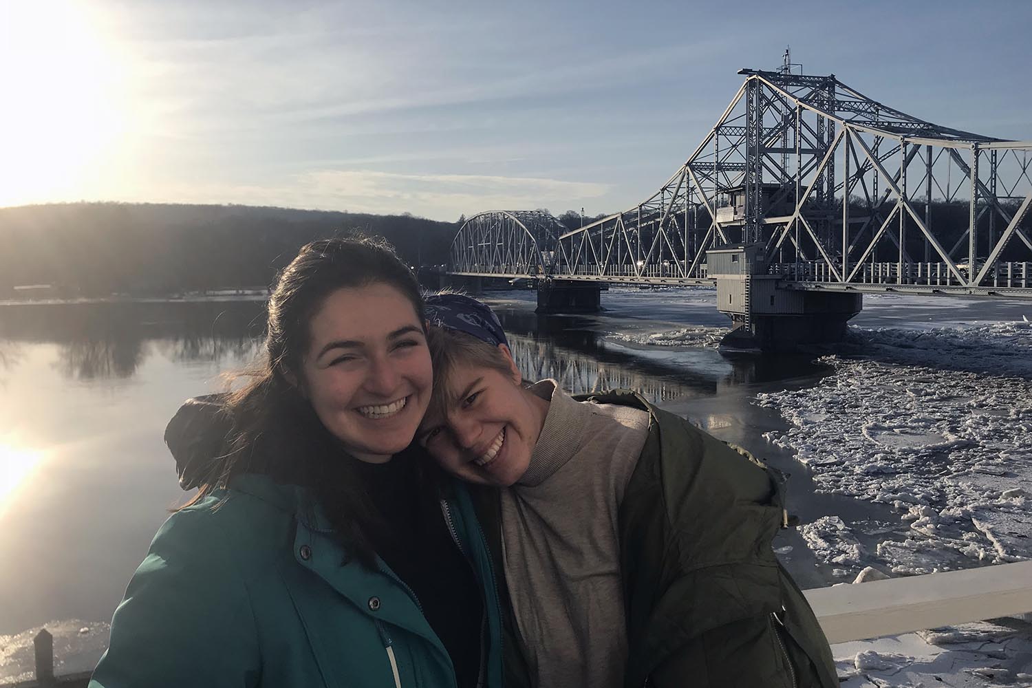 Tekla Monson '18 and Molly Bogin '18 are the first Wesleyan students to take part in a pilot program between the university and the Johnny Mercer Writers Colony at Goodspeed Musicals.