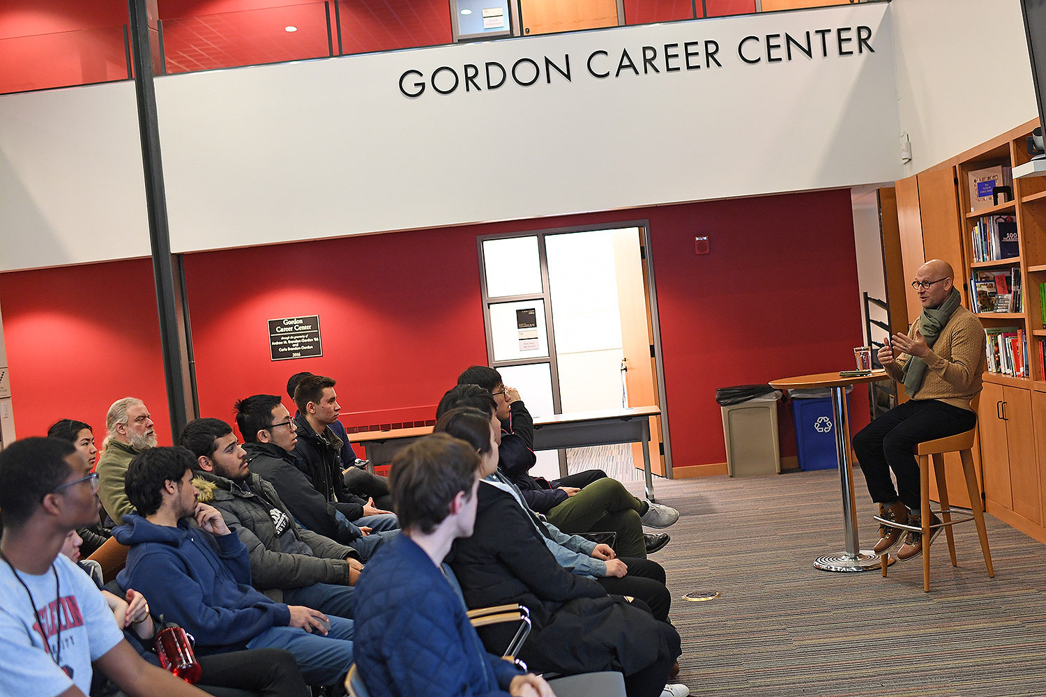 On Feb. 8, Tomer Rothschild '94 returned to campus to speak to students at the Gordon Career Center about his entrepreneurial path. Rothschild, who graduated from Wesleyan with a degree in philosophy, is the co-founder of Elite Scholars of China (ESC), an agency that aims to educate China's top high school students about their undergraduate options in the United States.