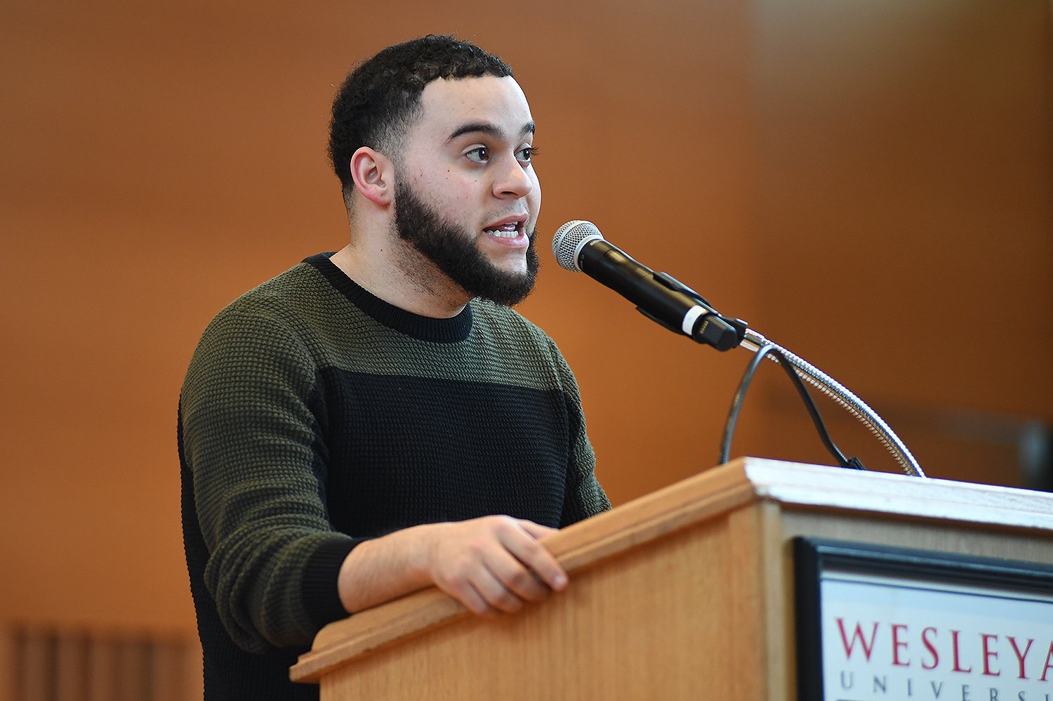 Isaac Guzman '21 introduced the keynote speaker, Joi Lewis. Utilizing the Orange Method framework, which is grounded in the deep concept of healing justice to invite, inspire, explore, and unpack the practice of radical self-care as source, site, and agency tool for Black Liberation and Freedom, Lewis uses poetry, song, and stories to illuminate how individuals and institutions transform and move towards true liberation, even against the backdrop of racism and oppression-induced toxic stress and trauma.