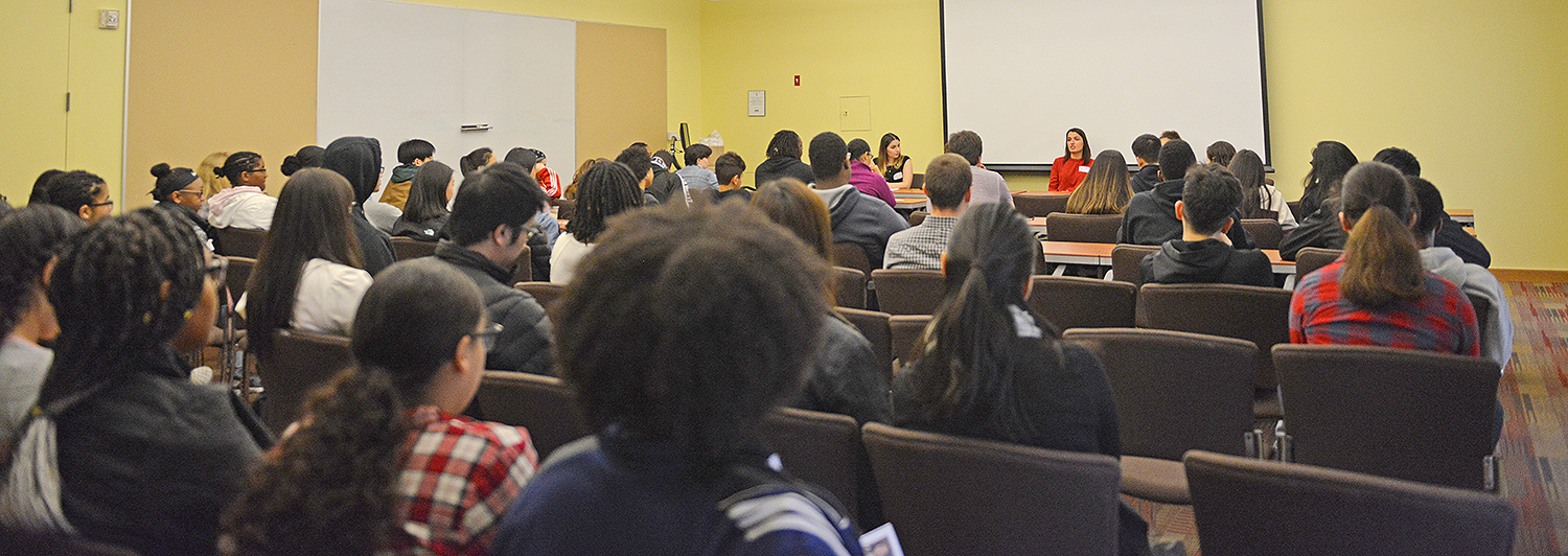 On March 31, Wesleyan’s Office of Equity and Inclusion hosted a Pathways to Inclusive Equity Conference of Visibility at Usdan University Center. Discussions focused on visibility and belonging in academic and professional environments.