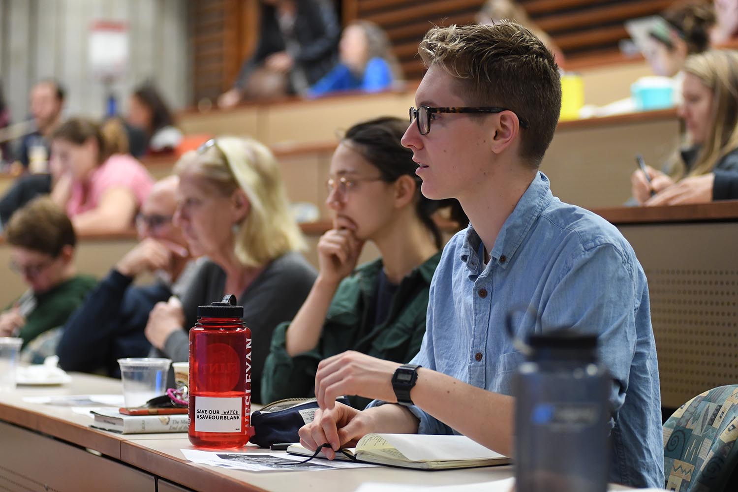 Families were welcome to attend the WESeminar, "Where On Earth Are We Going: The 16th Annual Symposium of the Robert Schumann Institute of the College of the Environment."