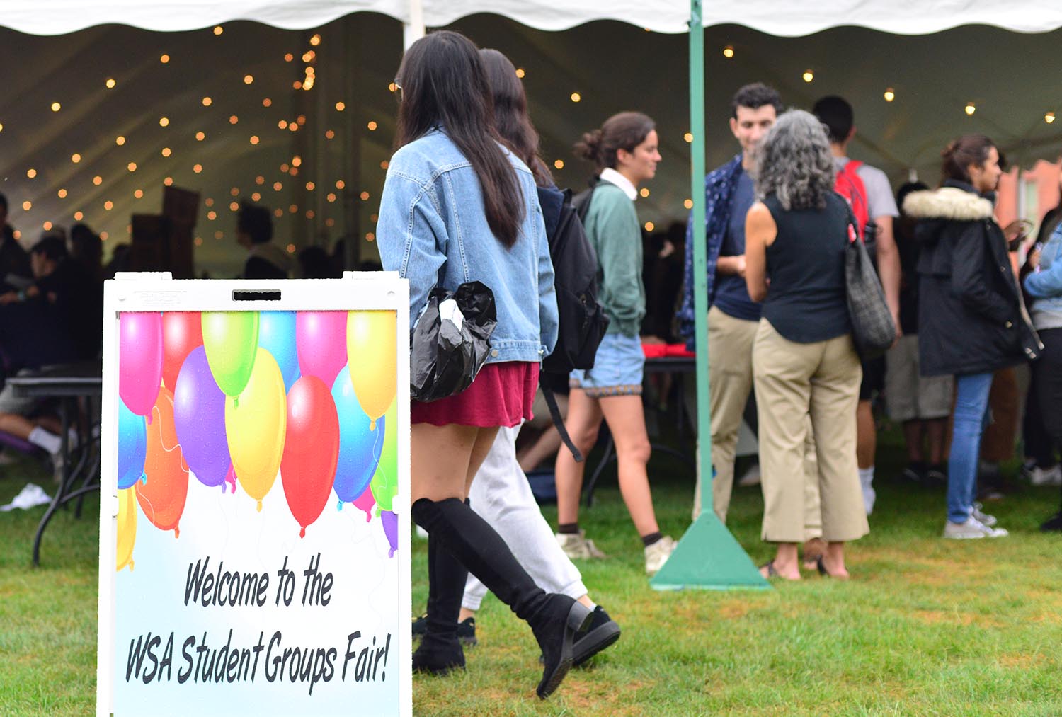 The Wesleyan Student Assembly hosted its annual Student Groups Fair Sept. 7 on Andrus Field. 