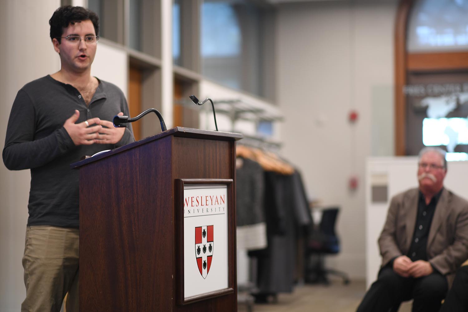 Evan Weber ’13, cofounder of Sunrise Movement, a group of young people working to stop climate change and create millions of jobs in the process.