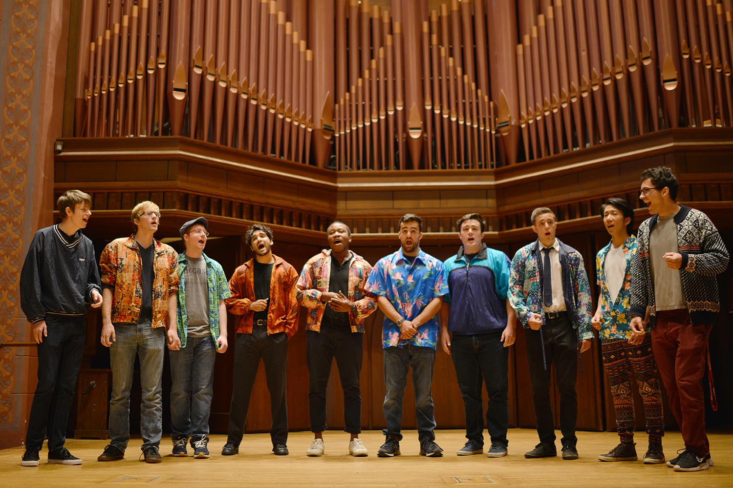 The 8th Annual Stone A Cappella Concert, sponsored by the Charles B. Stone, Jr. A Cappella Fund, was held Sept. 30 during Family Weekend. 