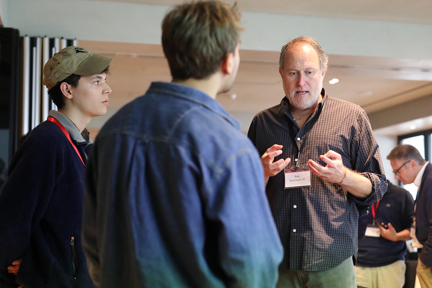 Jon Turteltaub '85 spoke with attendees at the forum. Turteltaub has been a leading producer and director of hit movies for the past 25 years, and is known for such films as Cool Runnings, While You Were Sleeping, Phenomenon, National Treasure, National Treasure: Book of Secrets, and The Meg, among many others.