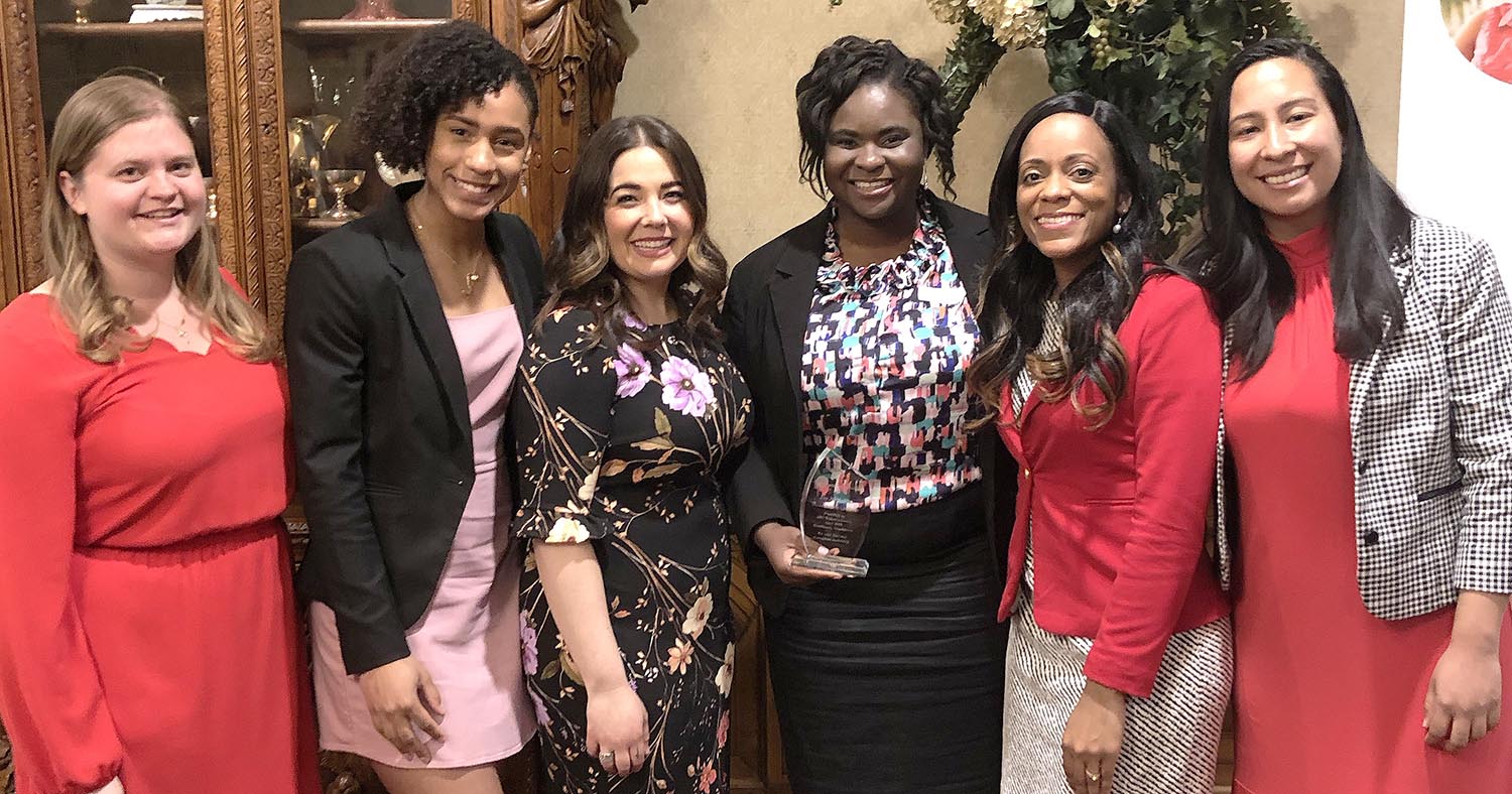 Molly Hurtado (3rd from left) is the Executive Director of ABC. Christina Bennett (2nd from right) was the banquet Keynote Speaker. Image 5