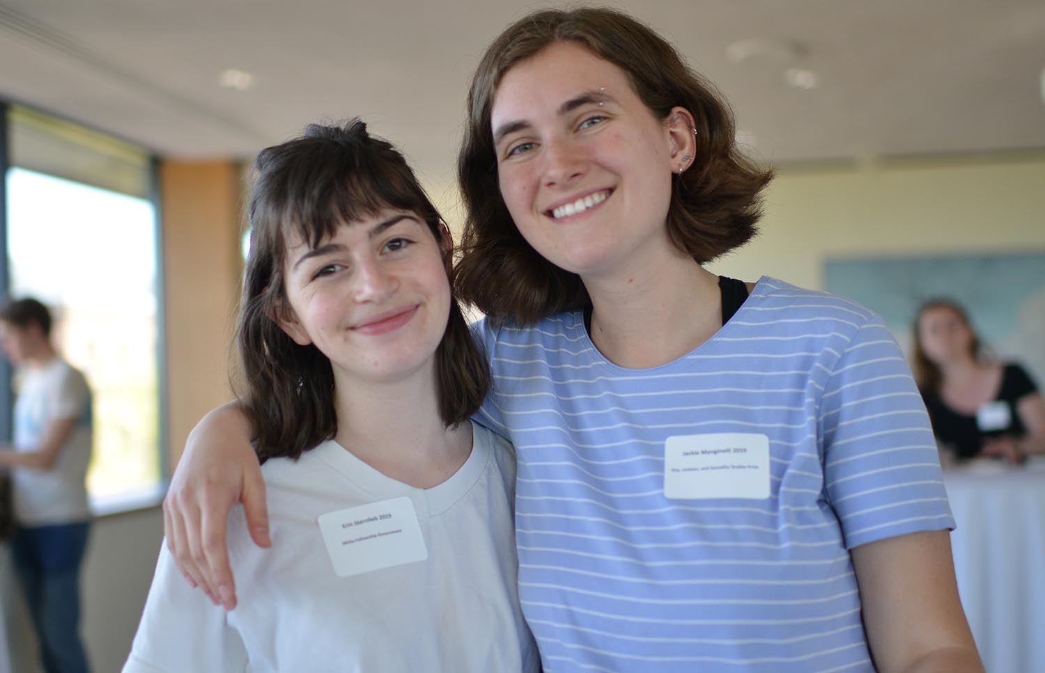 Erin Sternlieb ‘19 received the White Fellowship for Government. Jackie Manginelli ‘19 received the Gay, Lesbian, and Sexuality Studies Prize.Erin Sternlieb ‘19 received the White Fellowship for Government. Jackie Manginelli ‘19 received the Gay, Lesbian, and Sexuality Studies Prize.