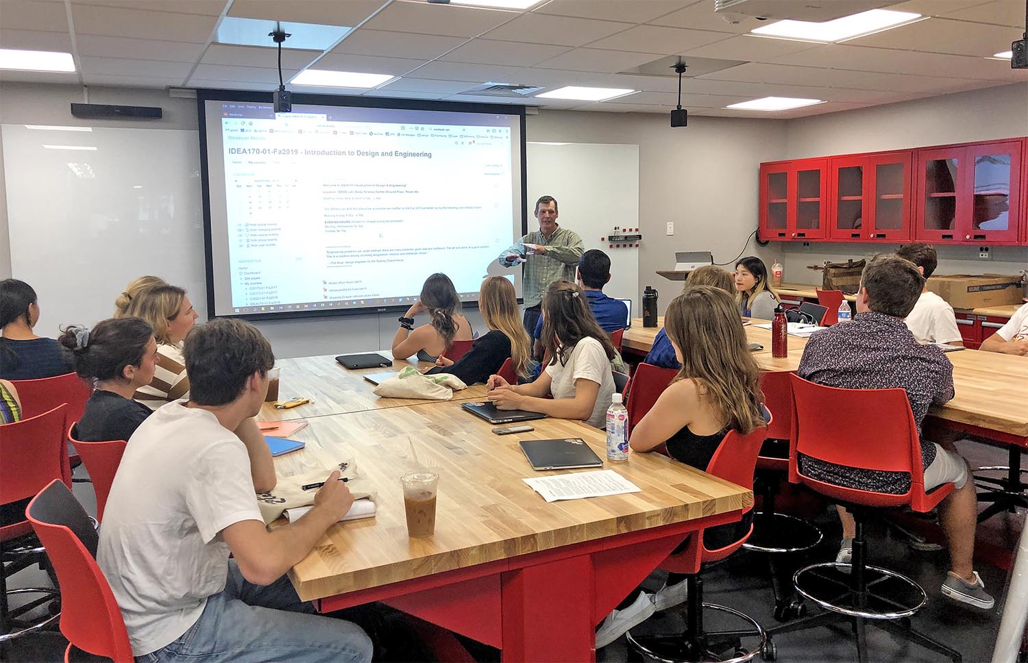  Assistant Professor of the Practice Daniel MollerIDEAS clasroom