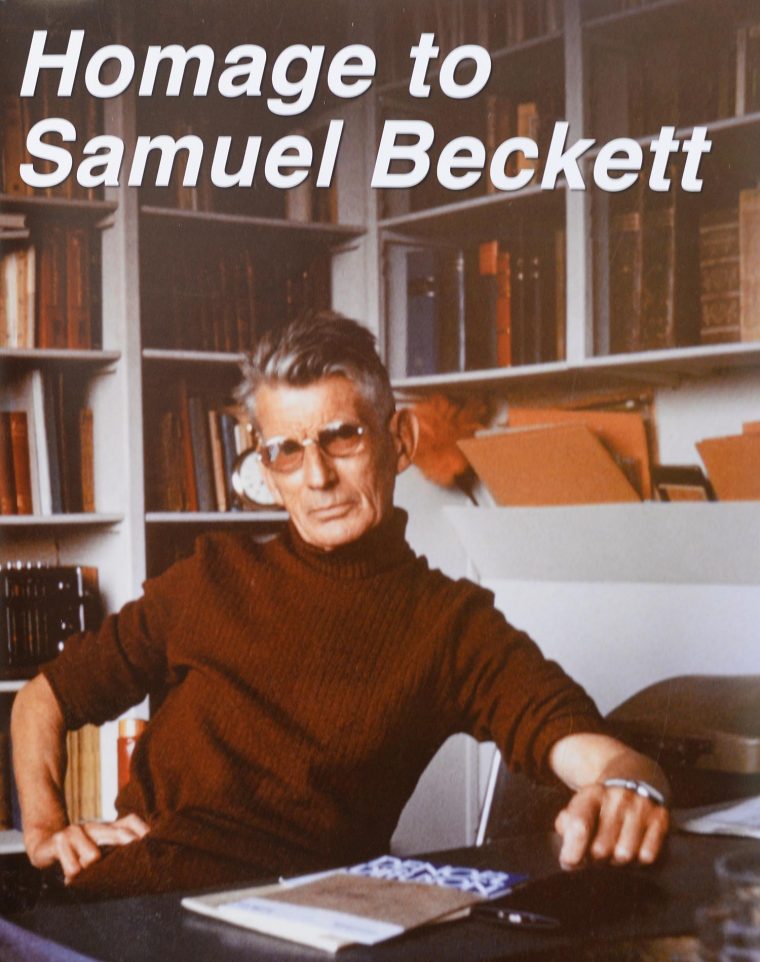 A symposium, "Homage to Samuel Beckett," highlighted letters and memorabilia gifted by noted AIDS researcher Jay Levy ’60, Hon ’96, and his wife, Sharon, from their decades-long friendship with the playwright, which began when Jay was living in Paris after his graduation from Wesleyan. 