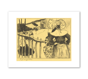 Breton Women at a Fence (Bretonnes à la Barrière) BuyPaul Gauguin