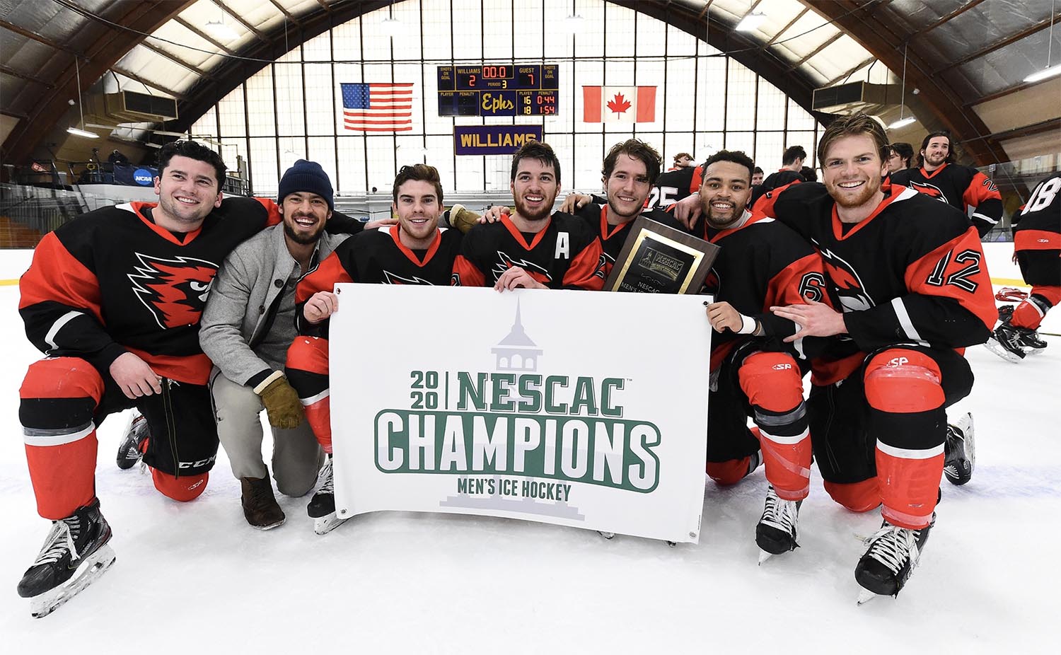 Men's Hockey Skates Past Wesleyan in 4-1 Conference Win - Bowdoin College