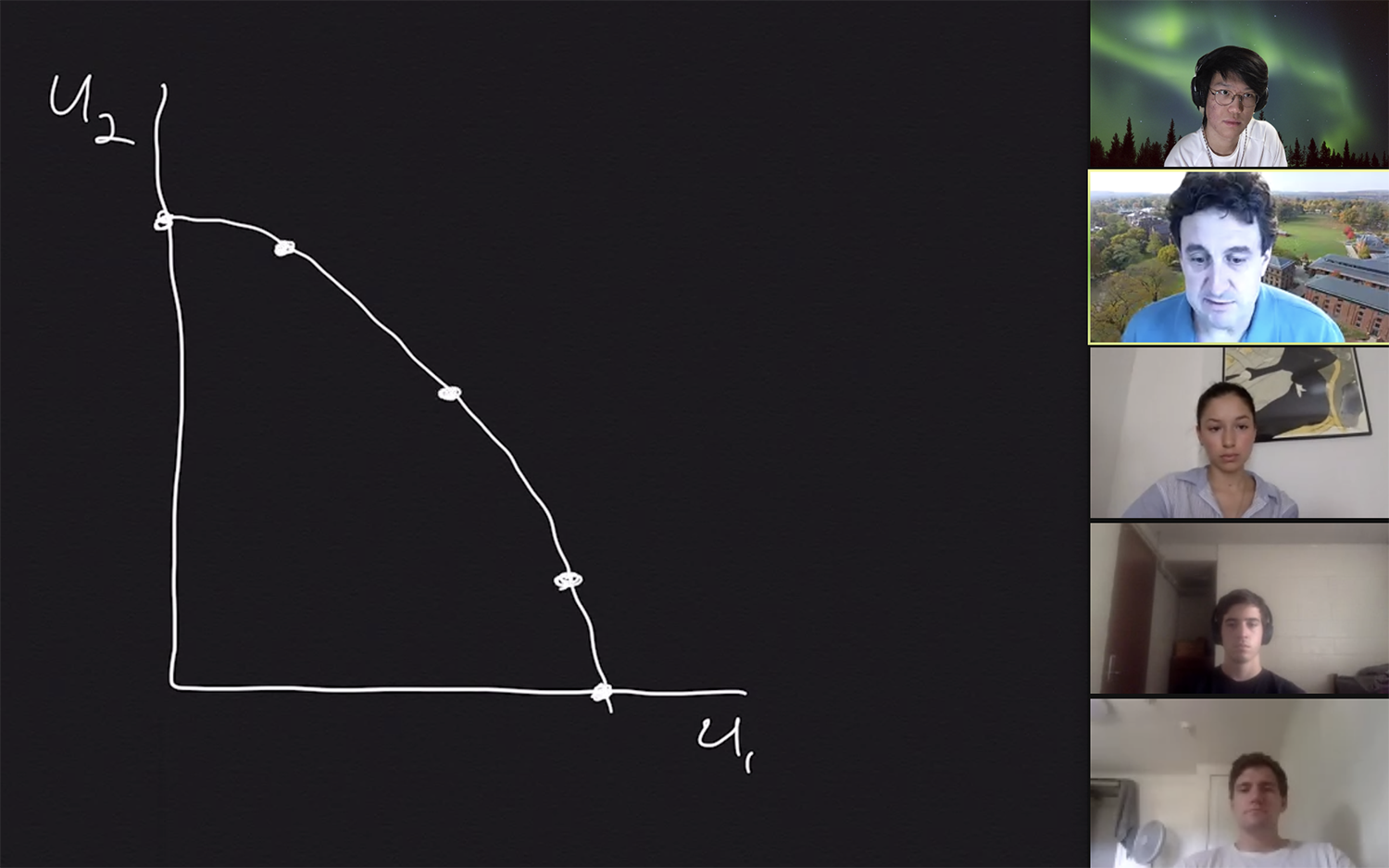 Damien Sheehan-Connor, associate professor of economics, is teaching ECON 222: Public Economics through Zoom.