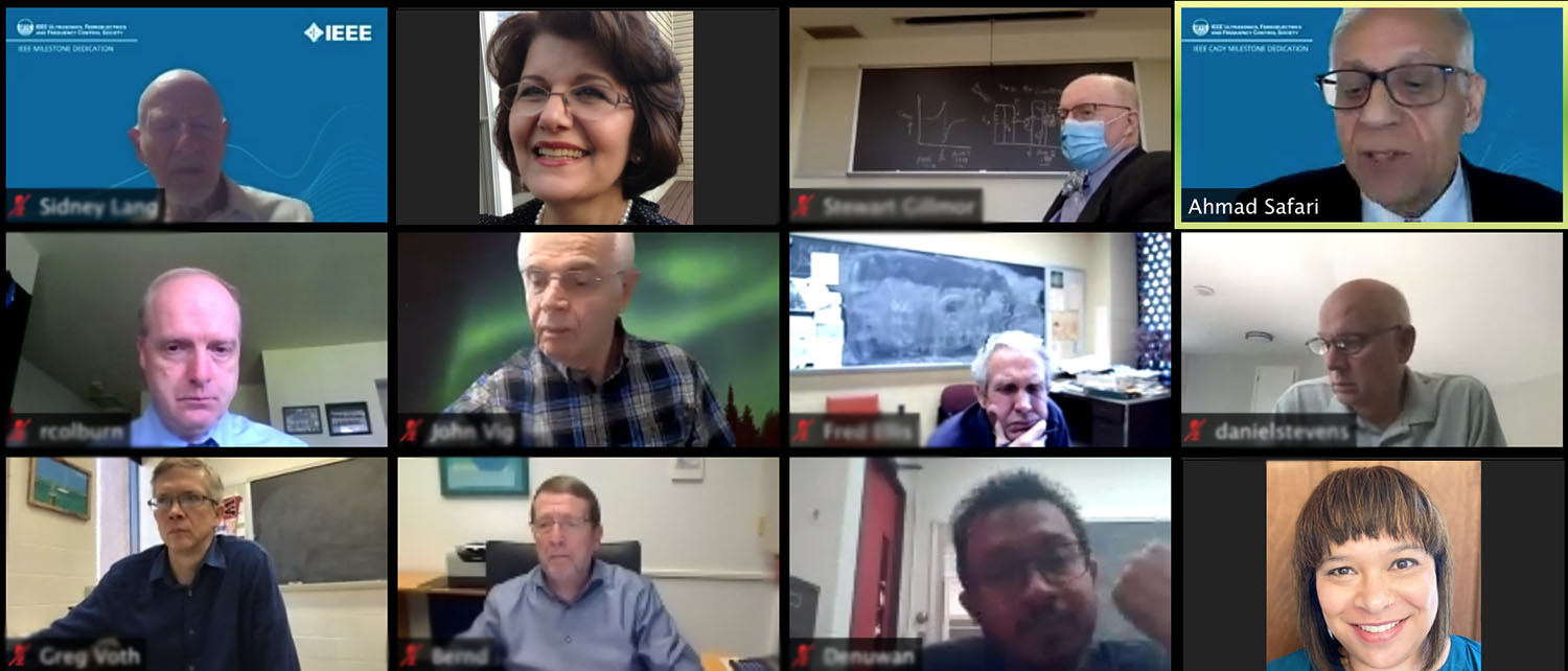 The virtual event was attended by 90 participants including Wesleyan faculty, IEEE members, and guests from around the world.