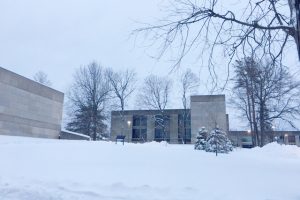 winter campus