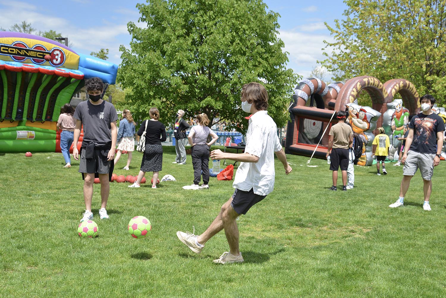 Tickets to the event were $6 and 100 percent of the proceeds were donated to the Middletown Mutual Aid Collective. Tickets holders gained access to a dozen carnival games, music by student bands, and meal options by four food trucks.