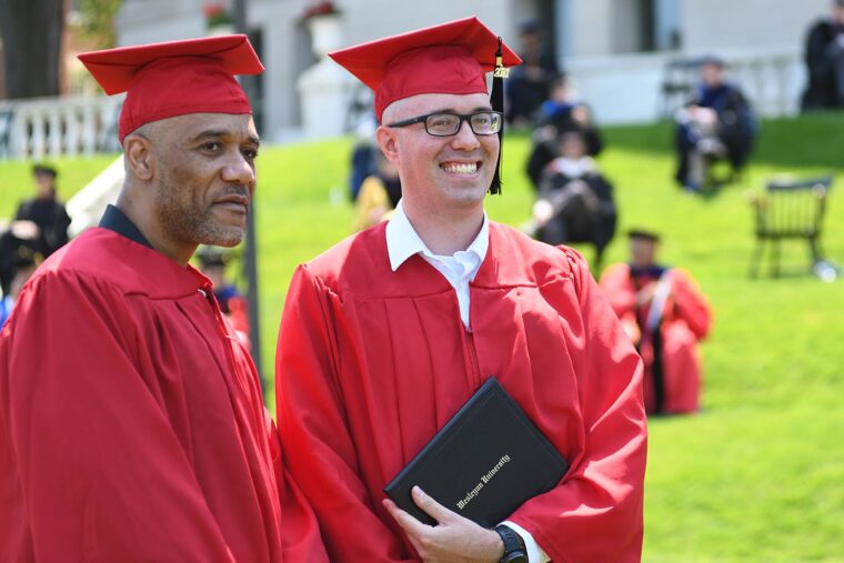 Wesleyan's Center for Prison Education graduation ceremony