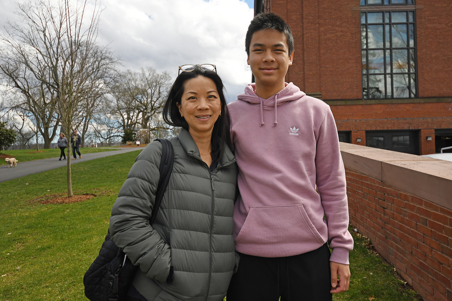 Thai Buu-Hohn P'26 and her son, Marcus, attended the Shamans course
