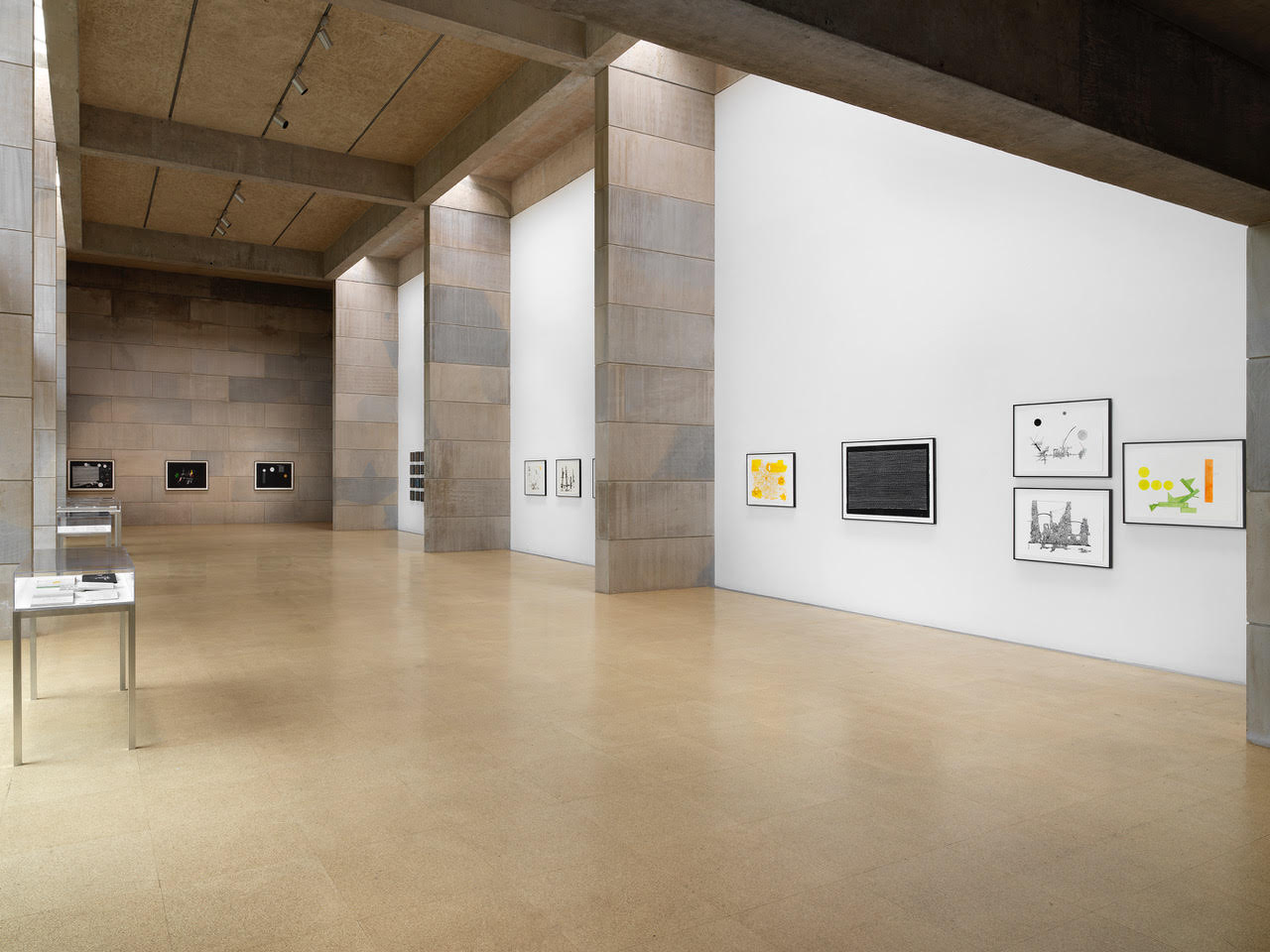 Lines of Prose, Drawing, and HVAC Systems at the Zilkha Gallery Fall Exhibition