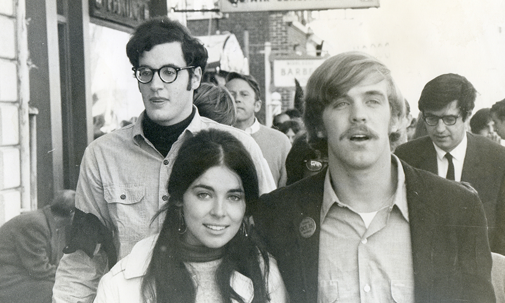 Susan Heldfond and Steve Talbot, Oct. 15, 1969, Middletown, Conn.